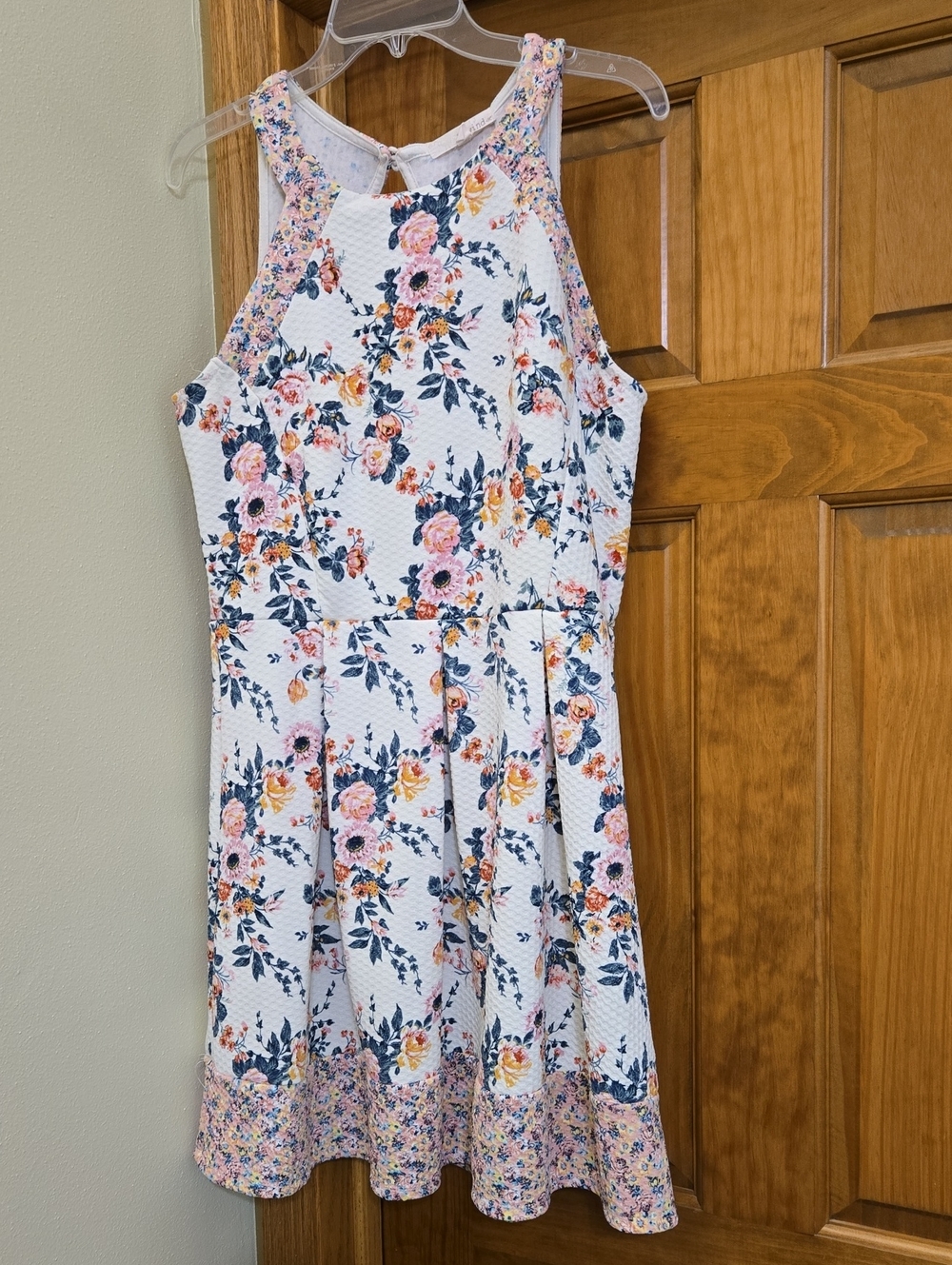 Rewind Pink  Floral Summer Dress